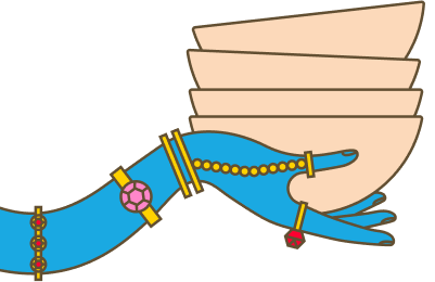 hand with cocktail